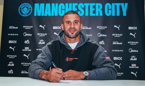 体育直播-官方：曼城与凯尔·沃克续约至2026年