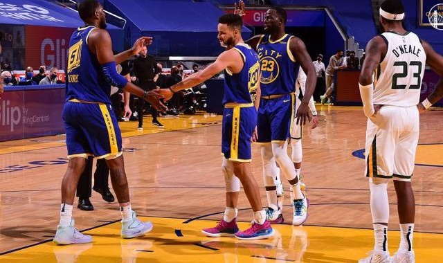 官方网站-生日之夜结束尴尬连败 库里用怒吼唤醒勇士