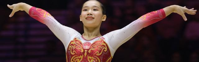 体育平台-体操世锦赛欧钰珊赢全能第七 巴西安德拉德夺冠