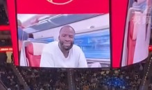 中国体育-衢州队“登上”NBA 金州勇士队主场大屏！向广大中国球迷致以新年问候 | 界外球