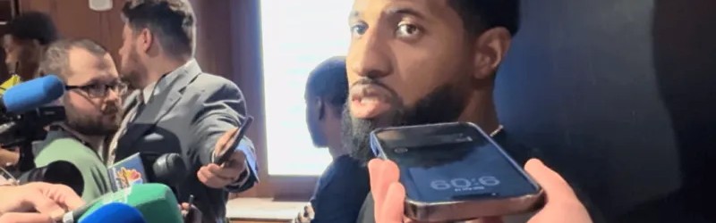 体育直播-乔治采访全文：我已经迫不及待想打周四对阵魔术的比赛了